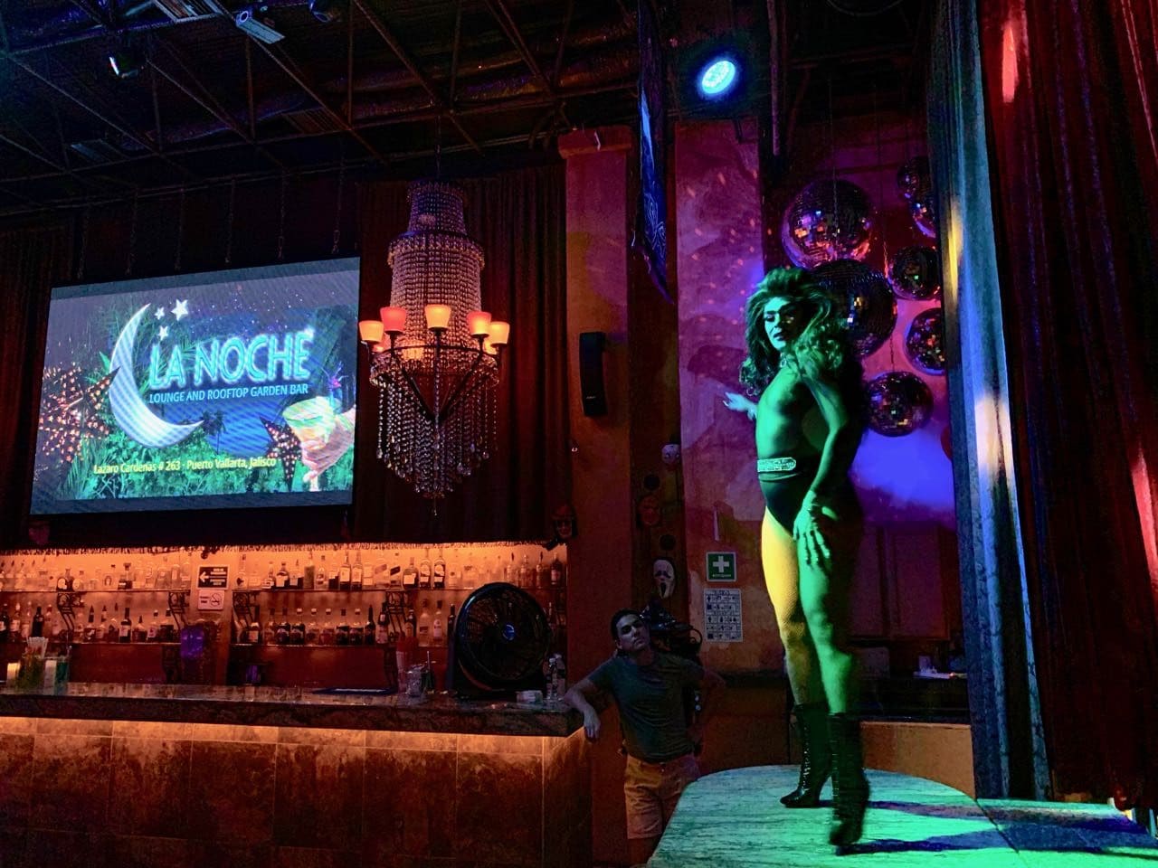 Gay Bars Puerto Vallarta: La Noche is one of the best gay bars for drag shows and go go dancers.