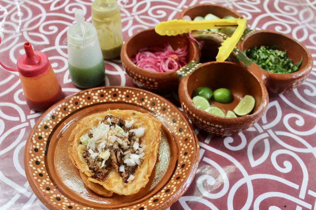 Birrieria Robles serves the best birria goat tacos in Puerto Vallarta.
