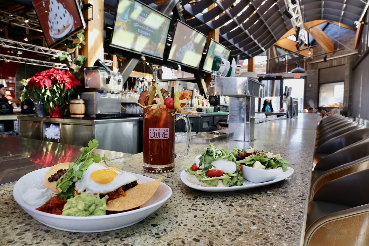 Harpers Landing is a popular brunch restaurant and cocktail bar in Oakville.