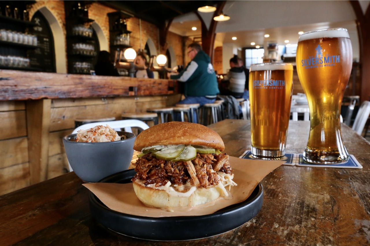 Silversmith Brewing is must-do for craft beer lovers looking for suds and snacks.