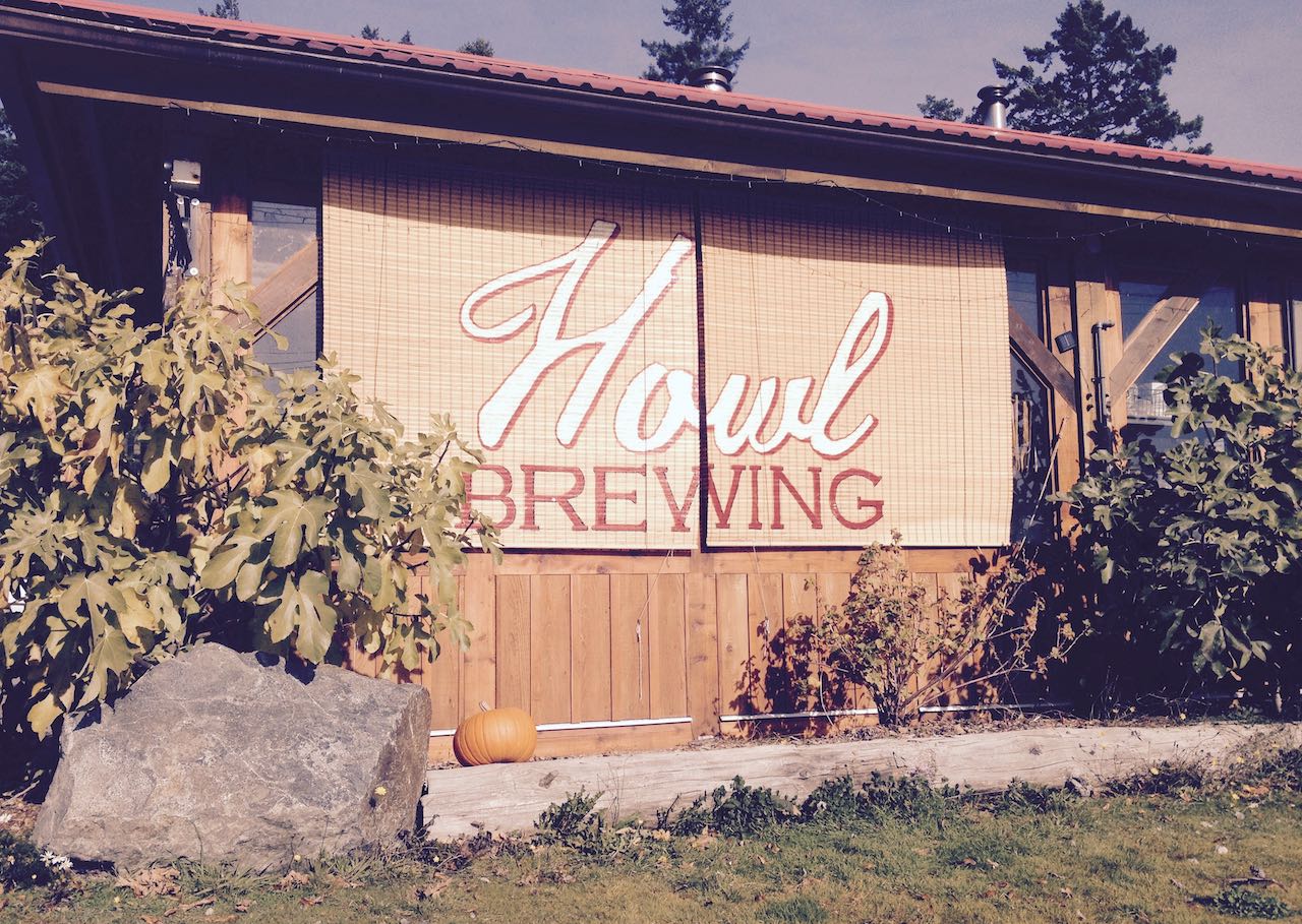 Howl Brewing produces craft beer in the Saanich Peninsula near Victoria.