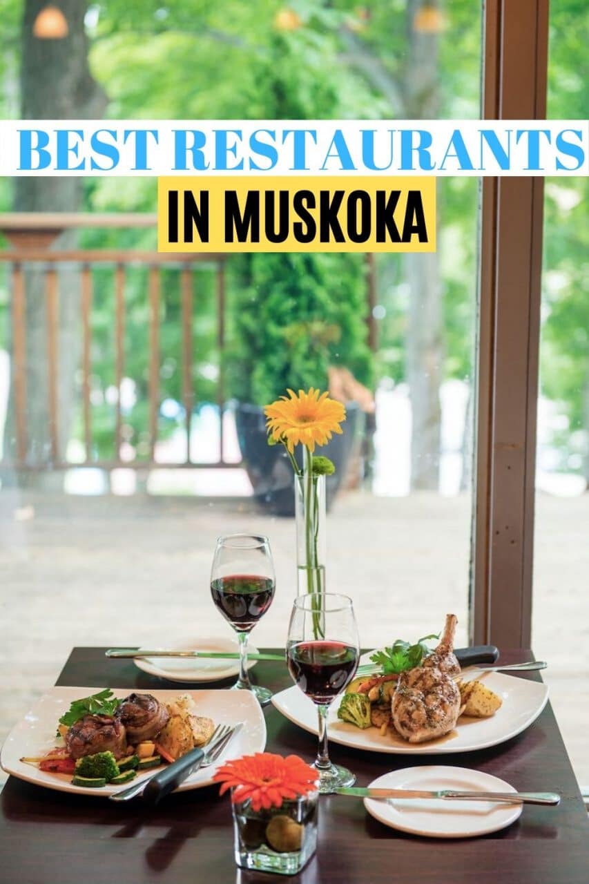Save our restaurants in Muskoka guide to Pinterest!