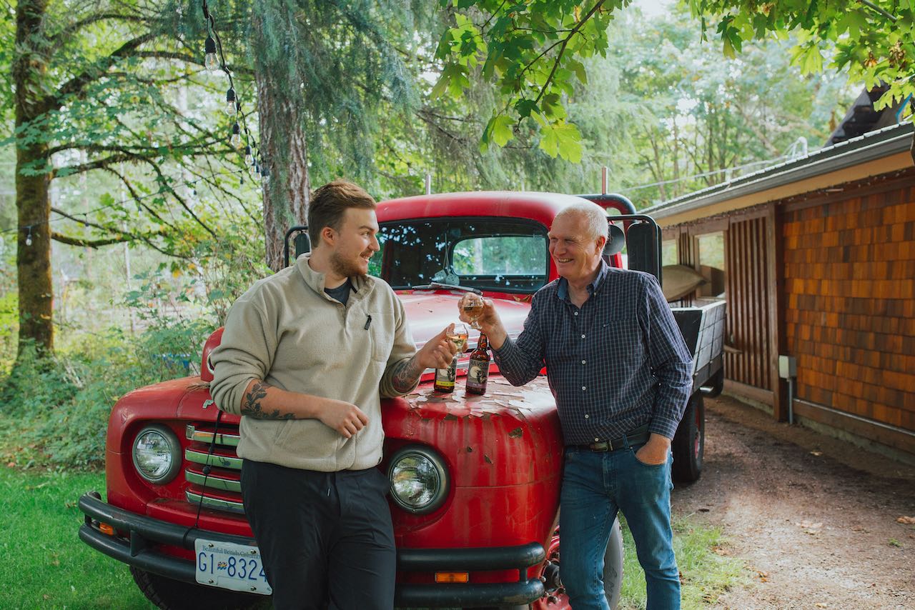 Blue Moon Winery in Comox also produces some of Vancouver Island's best craft cider. 