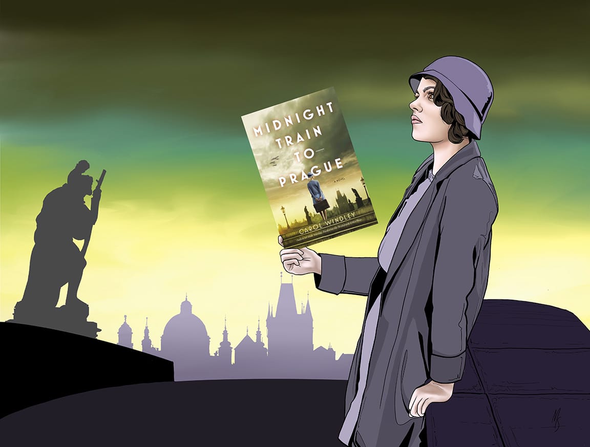 Midnight Train To Prague by Carol Windley.