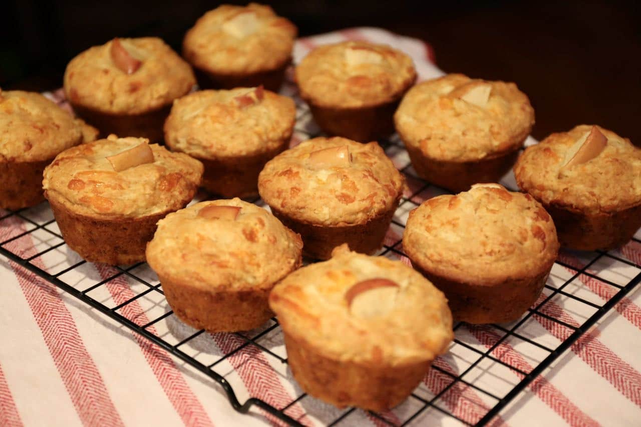 Cheddar Apple Muffins Recipe