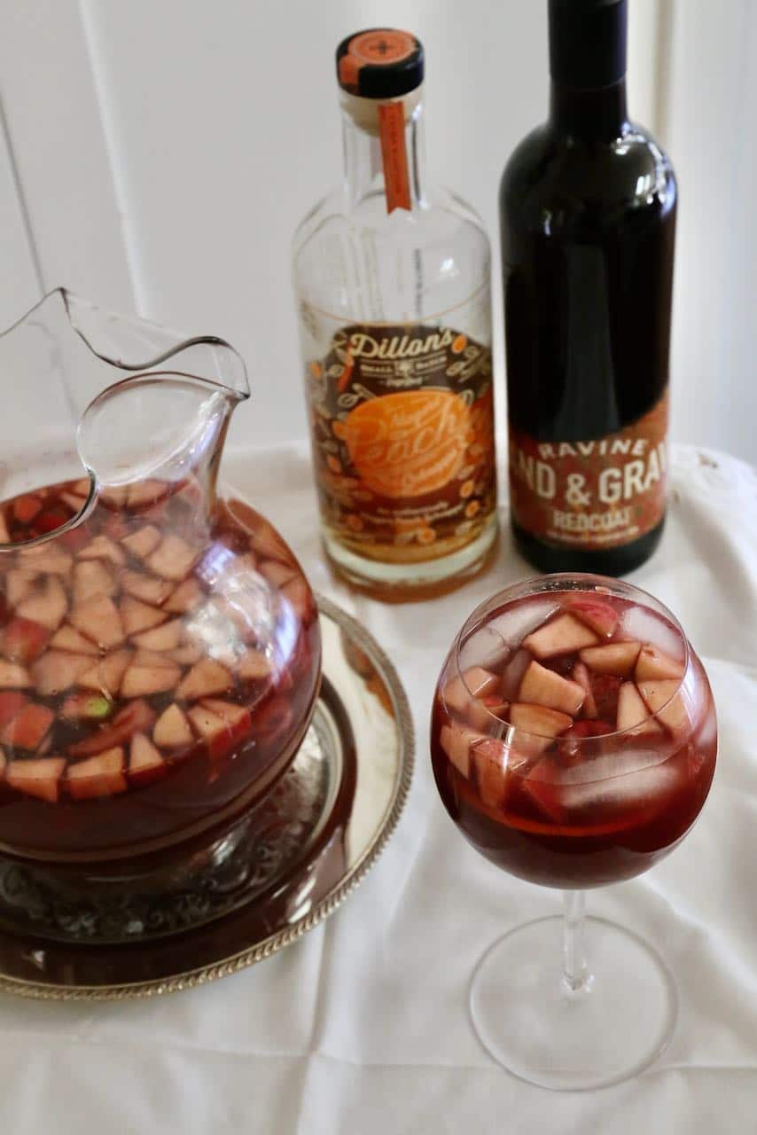 Best Gay Pride Cocktails: Niagara Red Wine Sangria.