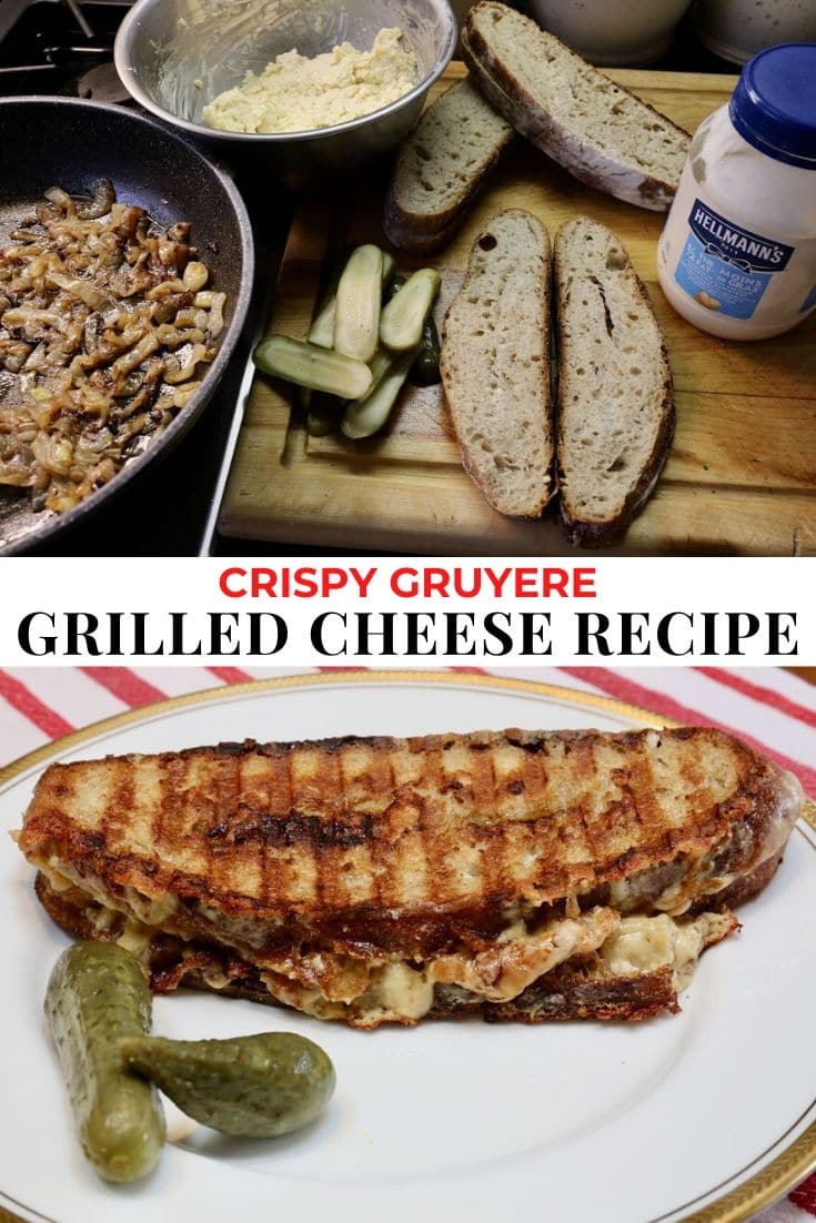 Save this Gruyere Grilled Cheese Sandwich recipe to Pinterest!