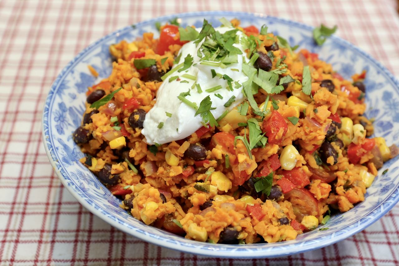 Add hot Jalapeno pepper if you love spicy food.