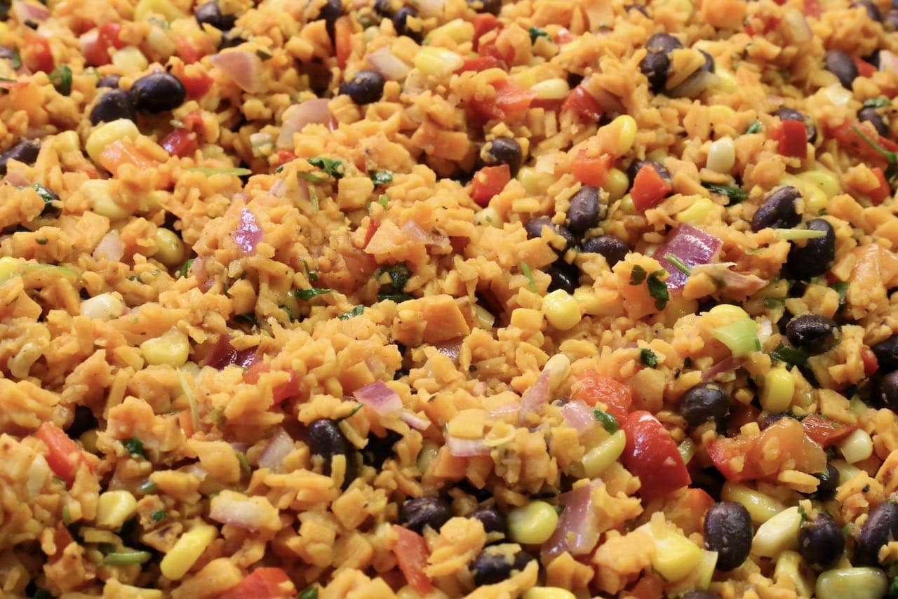 Mexican flavours are a perfect match for this soft and sweet gluten-free rice.