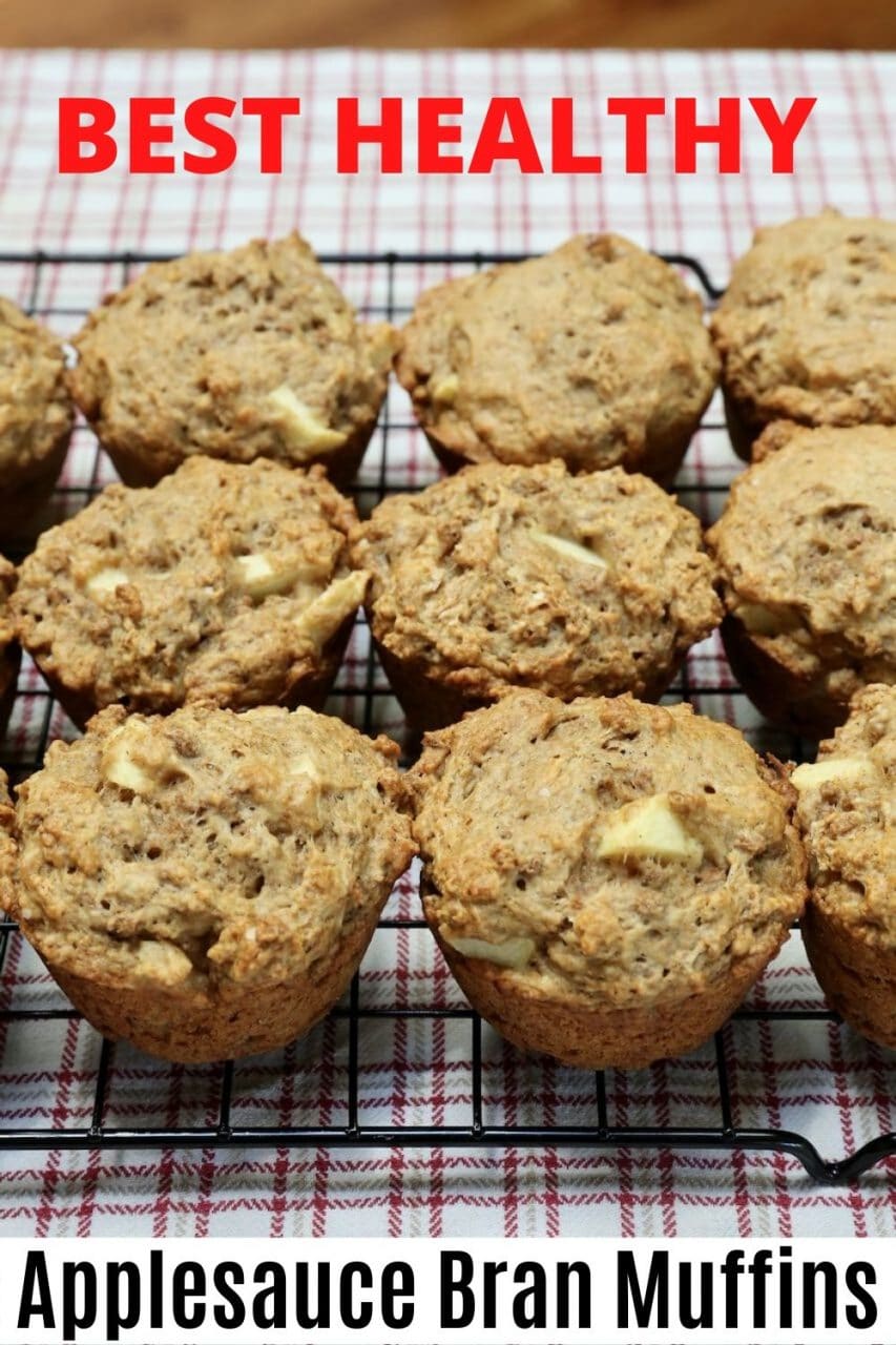 Bran Muffins with Applesauce