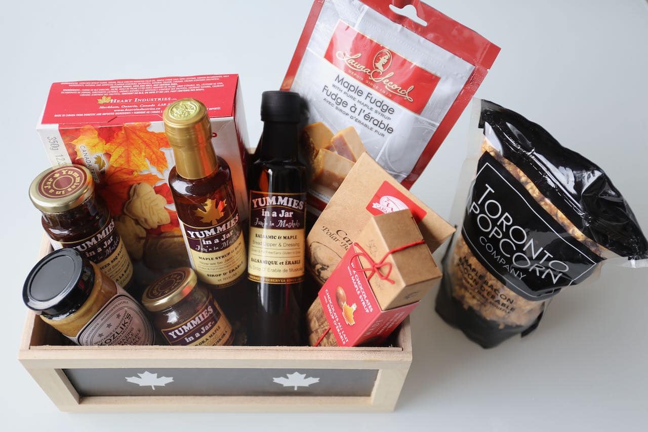 Toronto Gift Baskets: Caribou Gifts offers a perfect present for maple syrup lovers.
