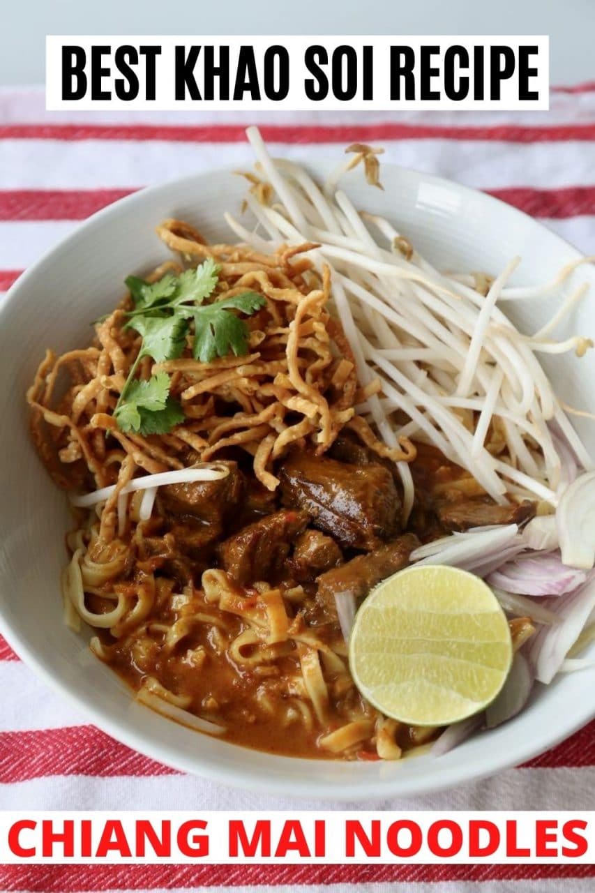 Save our Chiang Mai Noodles recipe to Pinterest! 