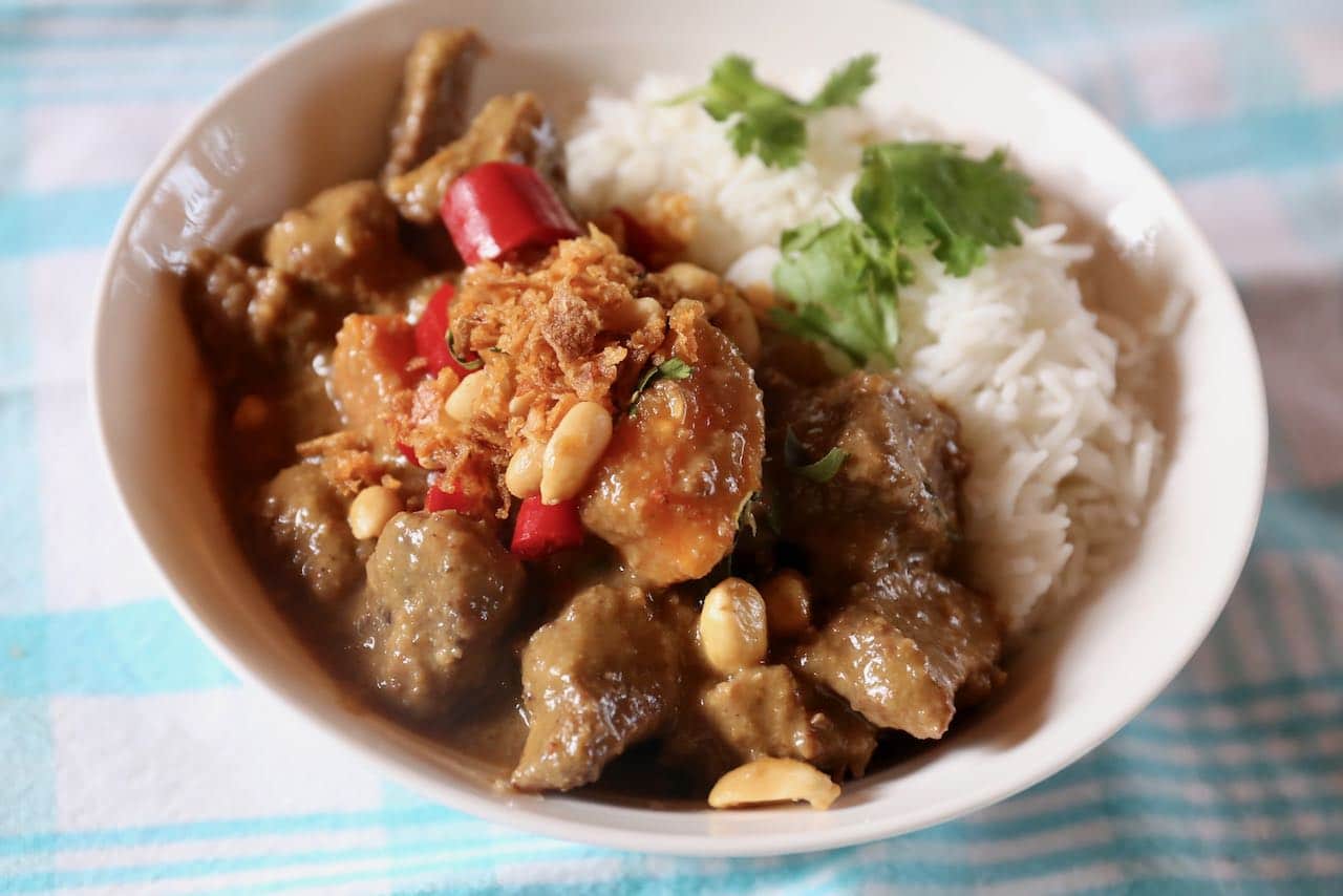 Serve our Authentic Massaman Curry recipe as a hearty lunch or at a Thai dinner party.