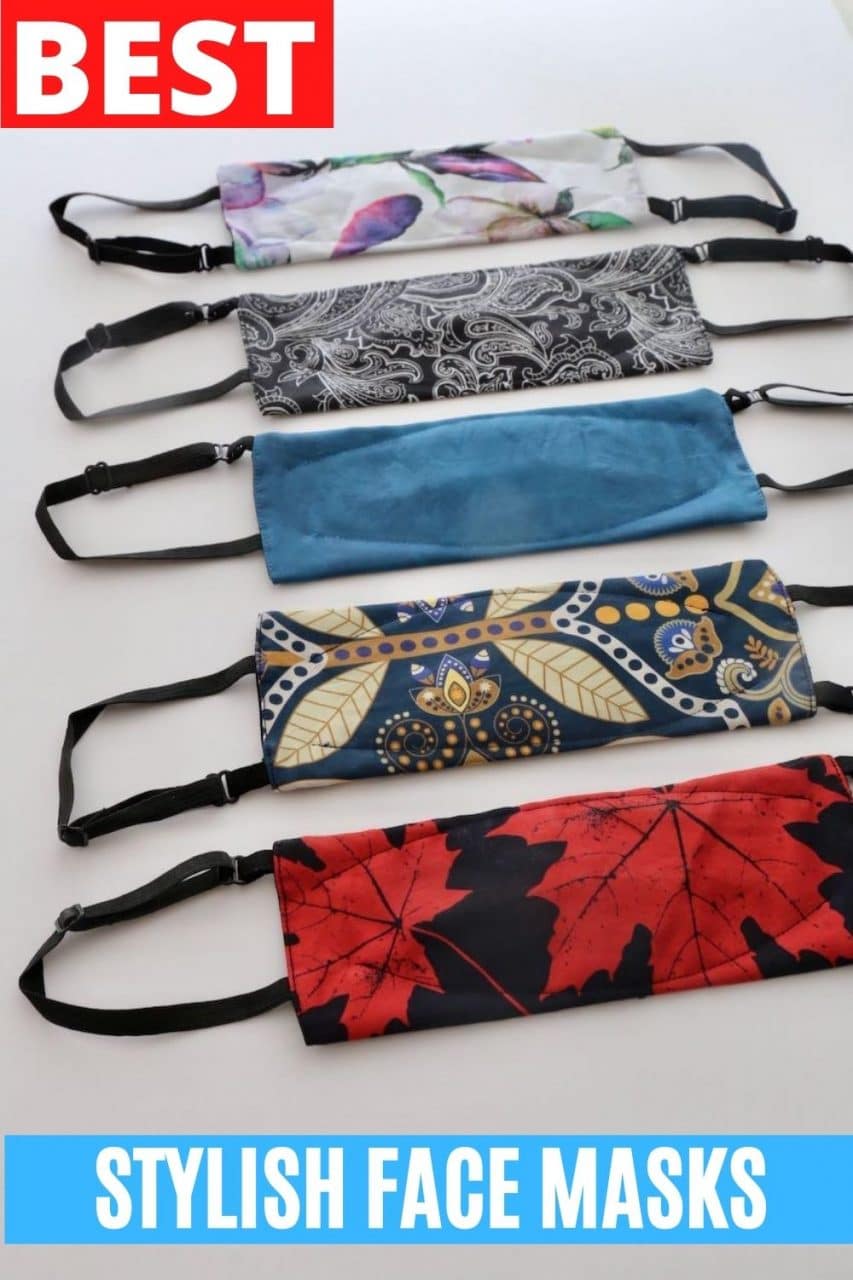 Save our "Best Stylish Face Mask" story to Pinterest!