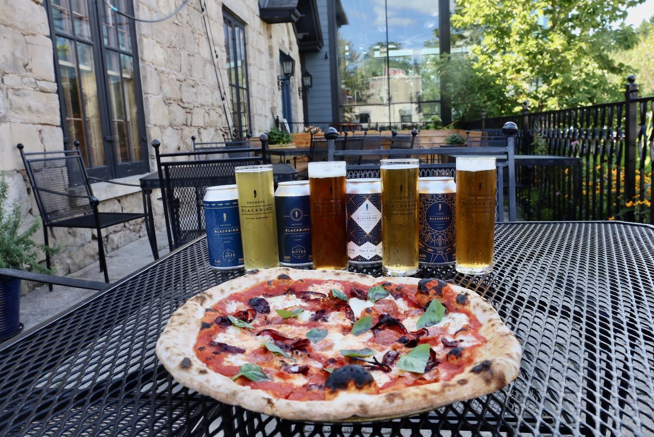 Brewers Blackbird is a fine dining restaurant and craft  brewery in Ancaster, Ontario.