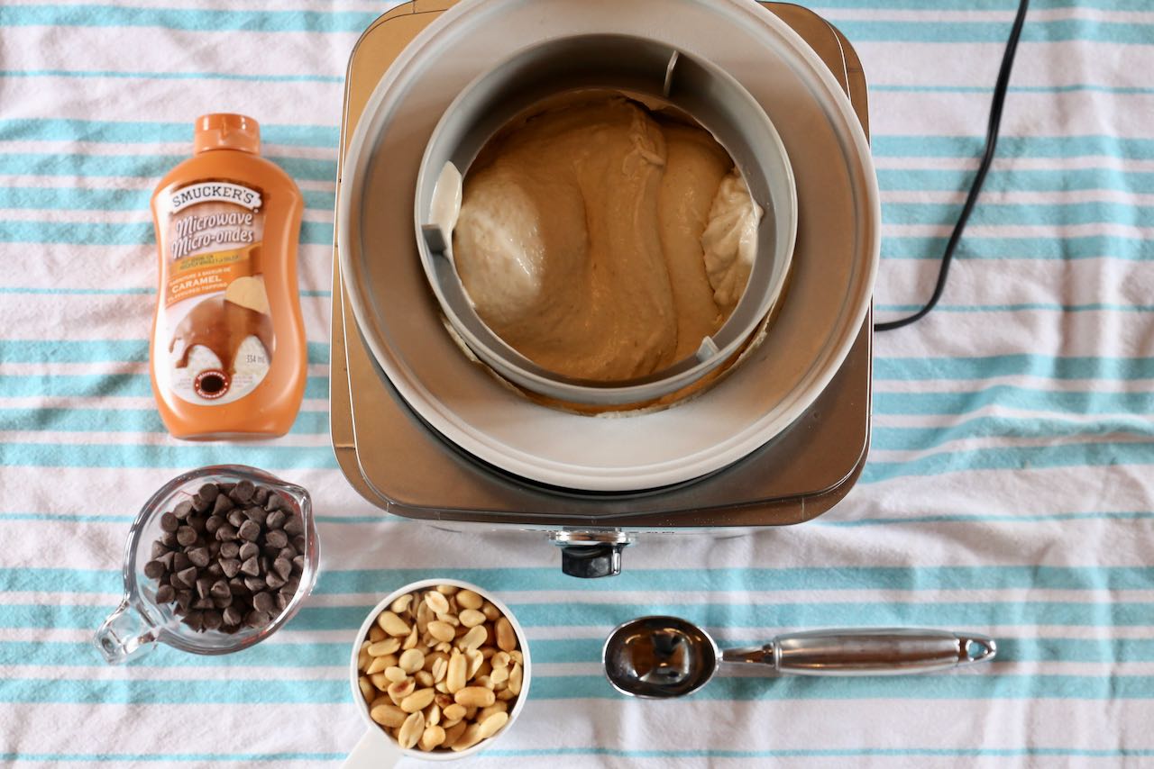 We make our easy Banana Nut Ice Cream recipe in a Cuisinart ice cream maker. 