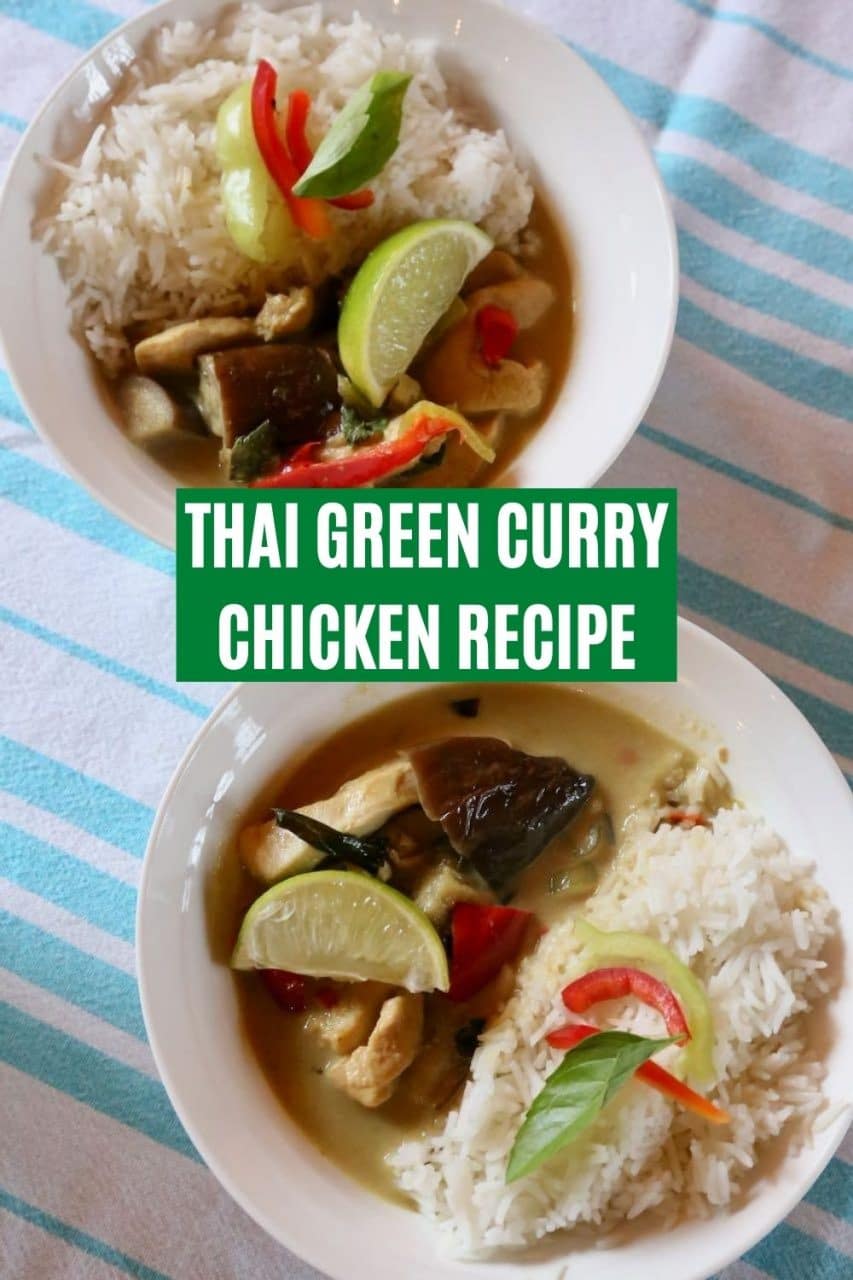 Save our Gaeng Keow Wan recipe to Pinterest!