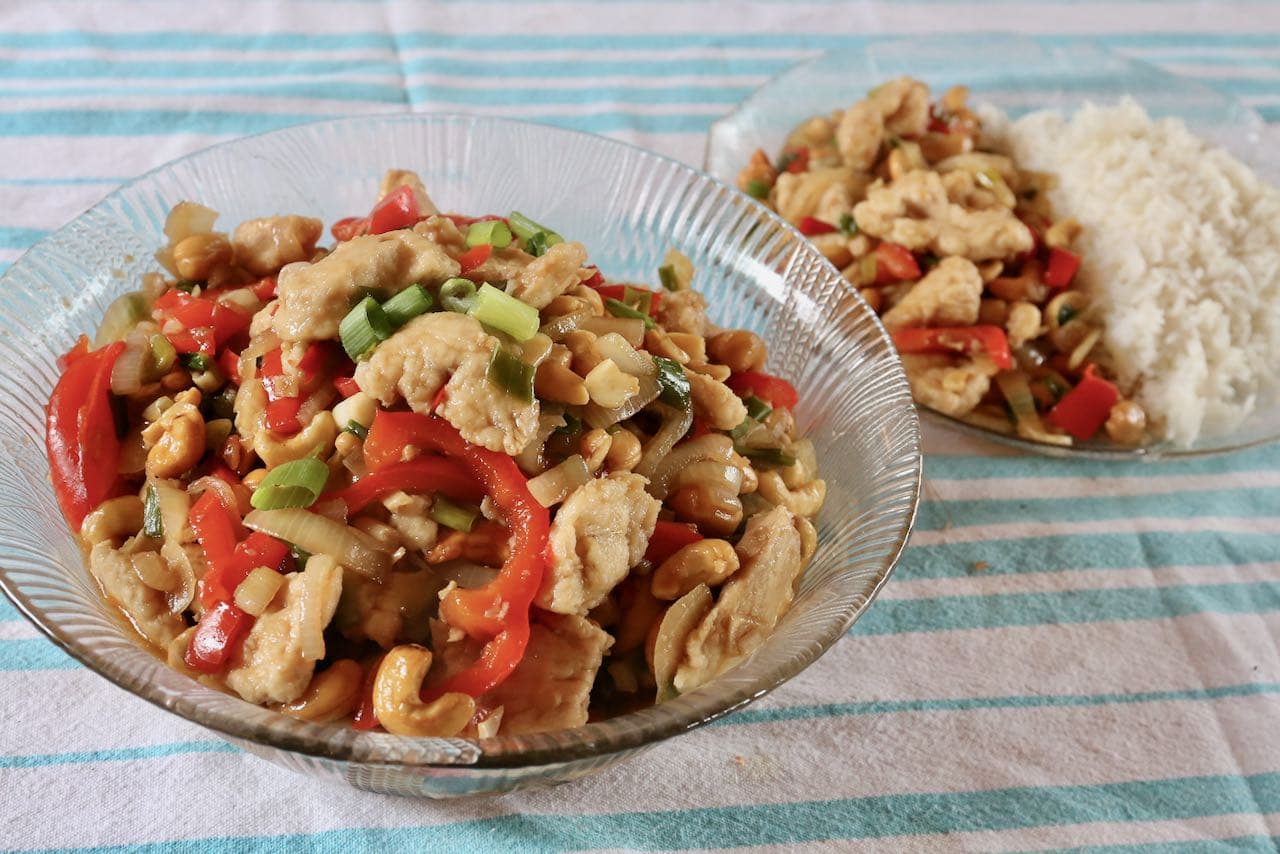 Serve Gai Pad Med Mamuang as an entree at your next Thai themed dinner party.