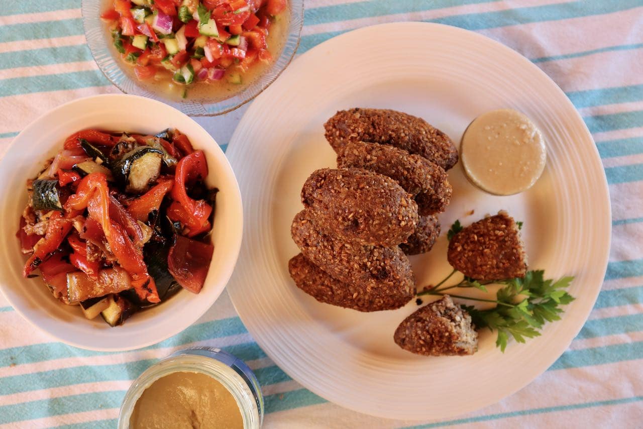 Lebanese Kibbeh is the perfect appetizer to serve at a Middle Eastern themed dinner party.