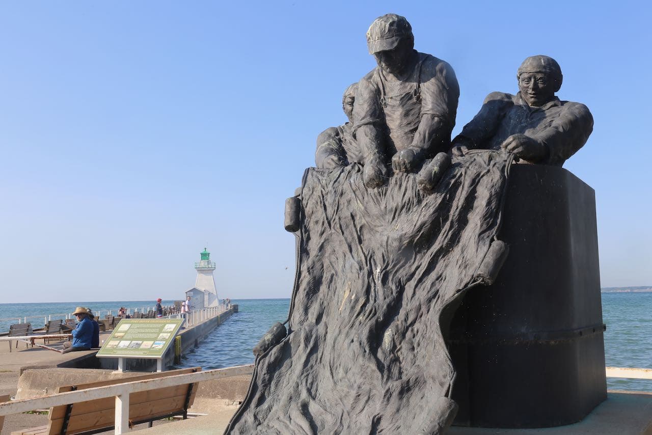 Things to do in Port Dover: Start your trip to Norfolk County with a stroll on the pier to Port Dover Lighthouse.