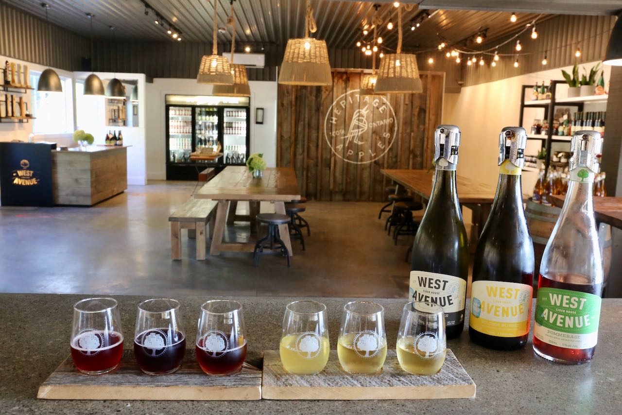 West Avenue Cider is located north of Hamilton in Freelton, Ontario.