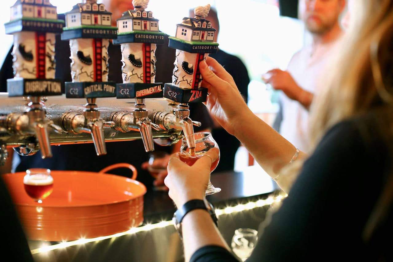 Enjoy a craft beer tasting in Victoria at Category 12 Brewing.