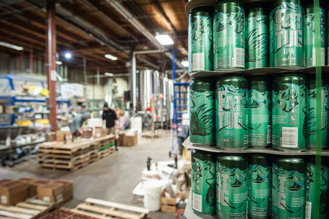 Peak into the production facility at Driftwood on a Victoria Breweries tour.