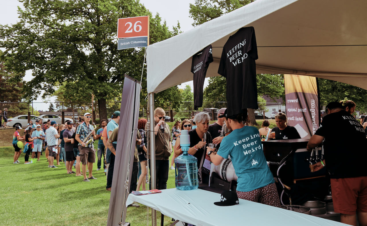 Great Canadian Beer Festival takes place each year in Victoria, British Columbia.