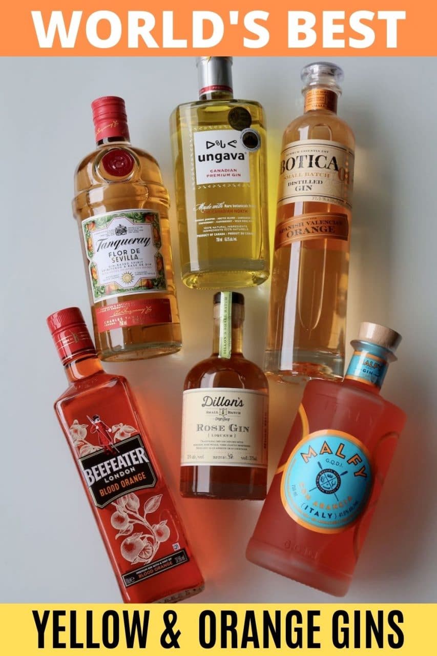 Save our Orange & Yellow Gin Guide to Pinterest!