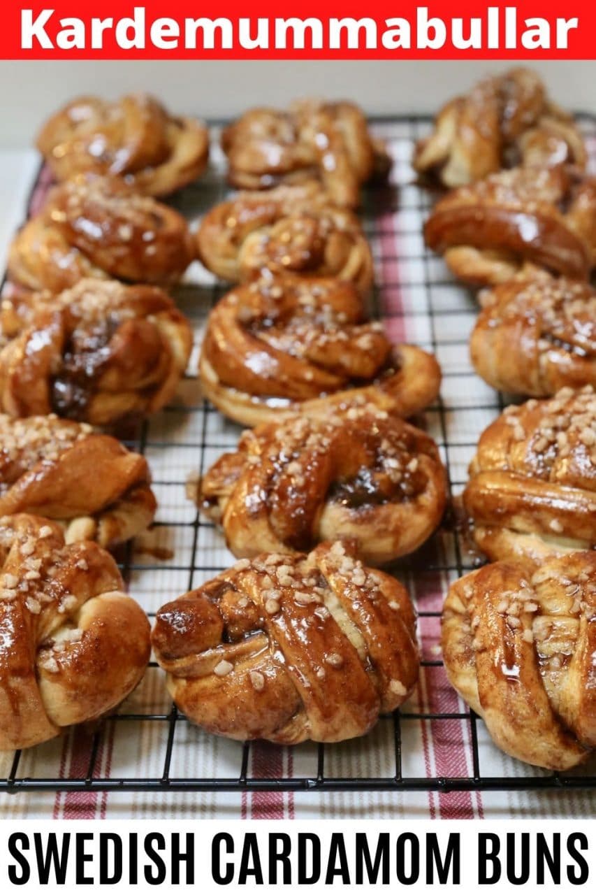 Save our Kardemummabullar Swedish Cardamom Buns recipe to Pinterest!