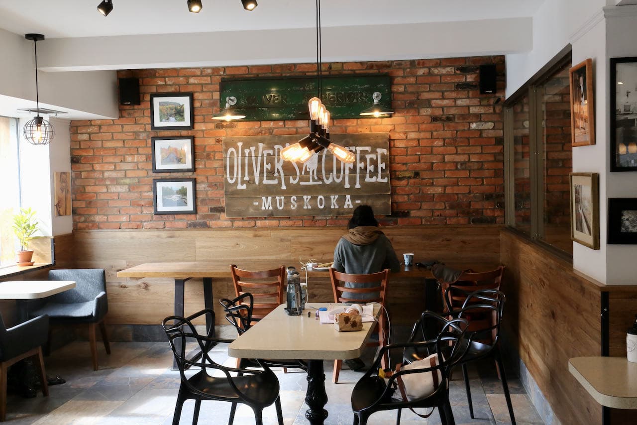 Oliver's Coffee is an upscale coffee shop and cafe in Bracebridge. 