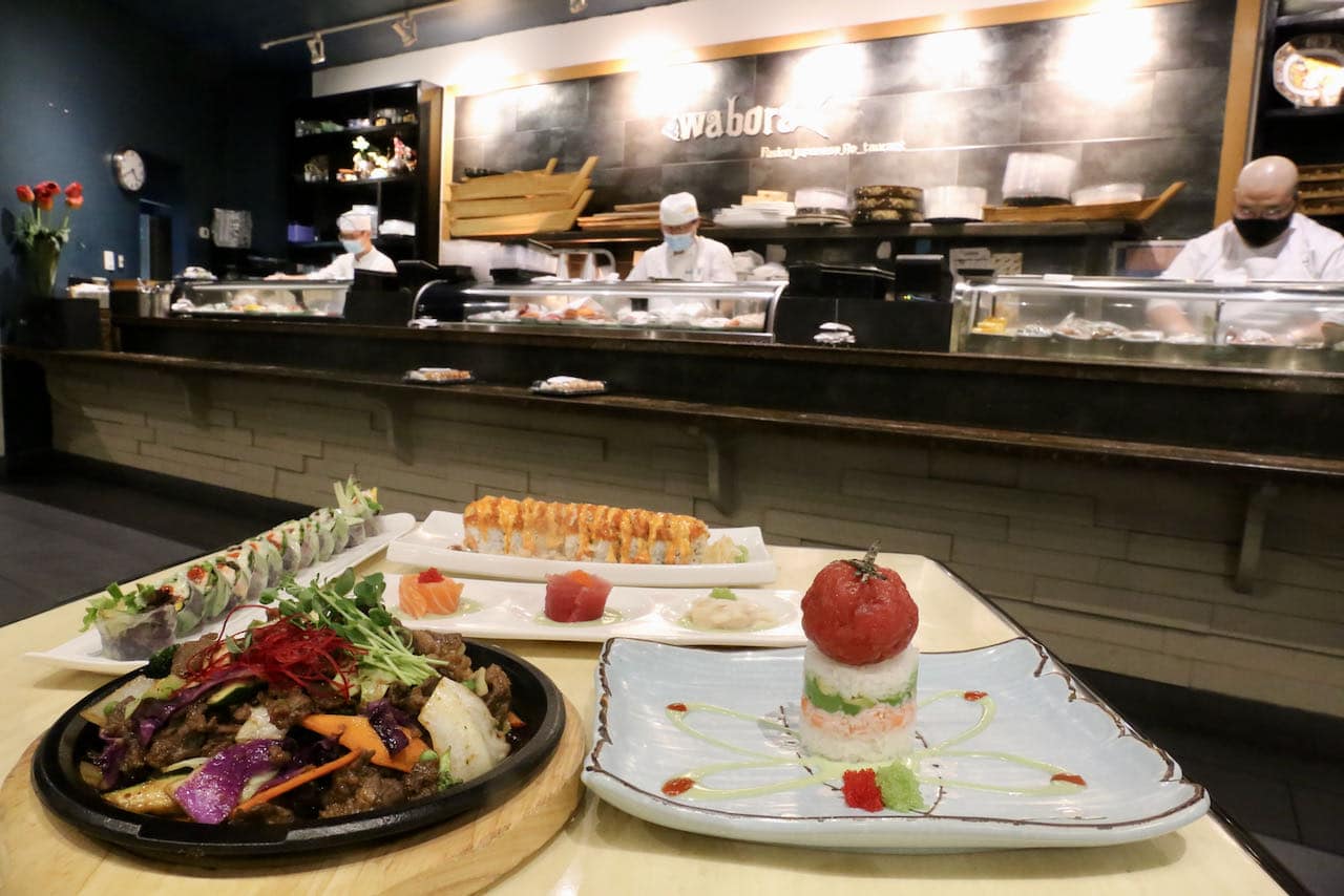Wabora is our favourite restaurant in Muskoka to enjoy Japanese and Korean dishes.