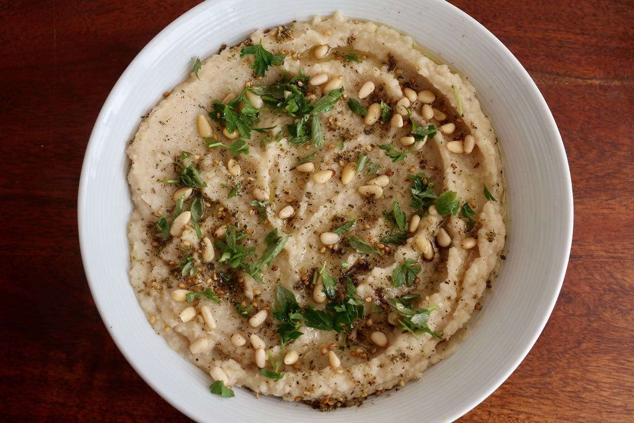 This Butter Bean Dip recipe is vegan, vegetarian, low carb and keto friendly.