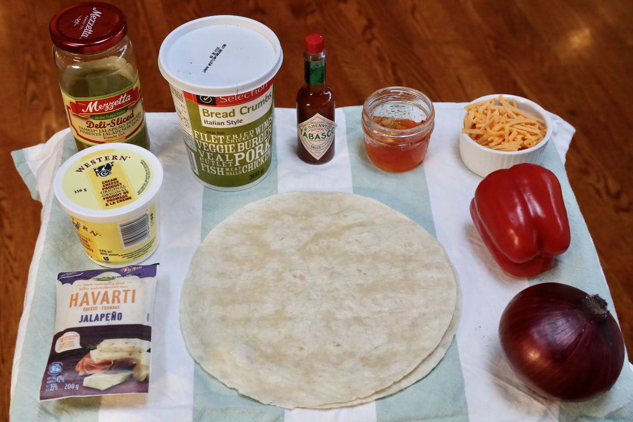 Ingredients you'll need to prepare our homemade Antojito recipe.