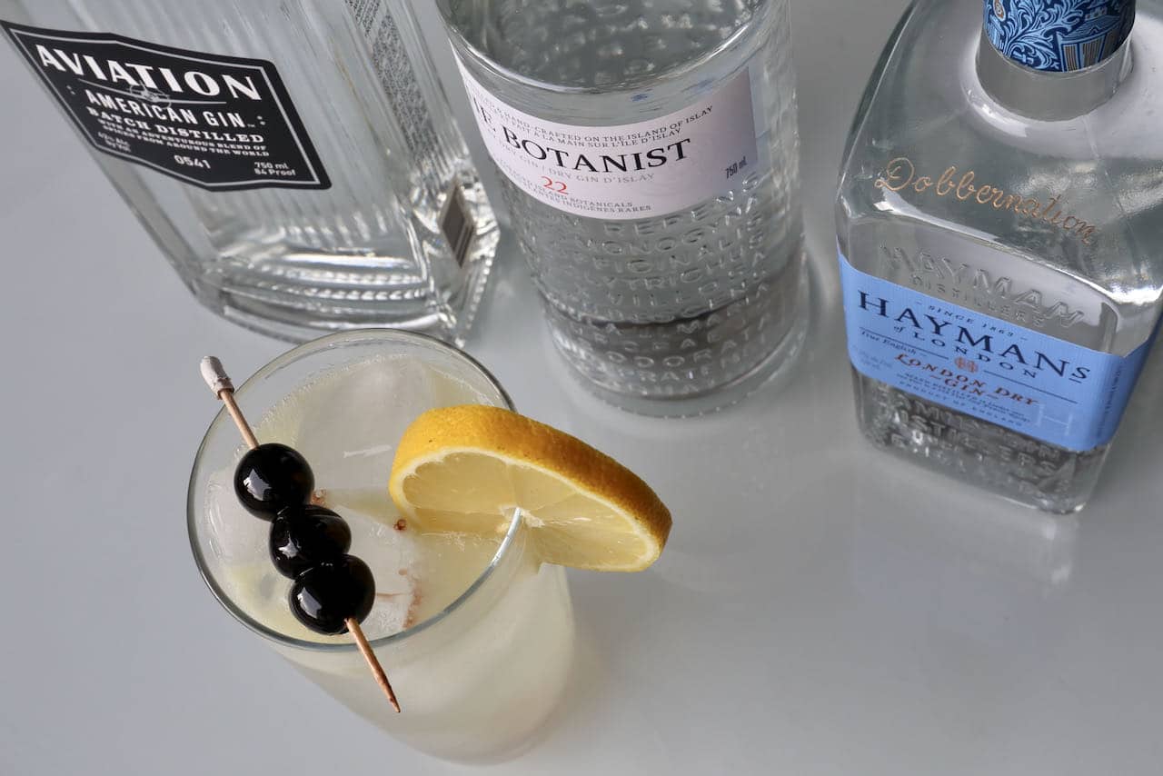 If you're hosting a large party it's easy to prepare this John Collins Drink recipe in a large punch bowl.