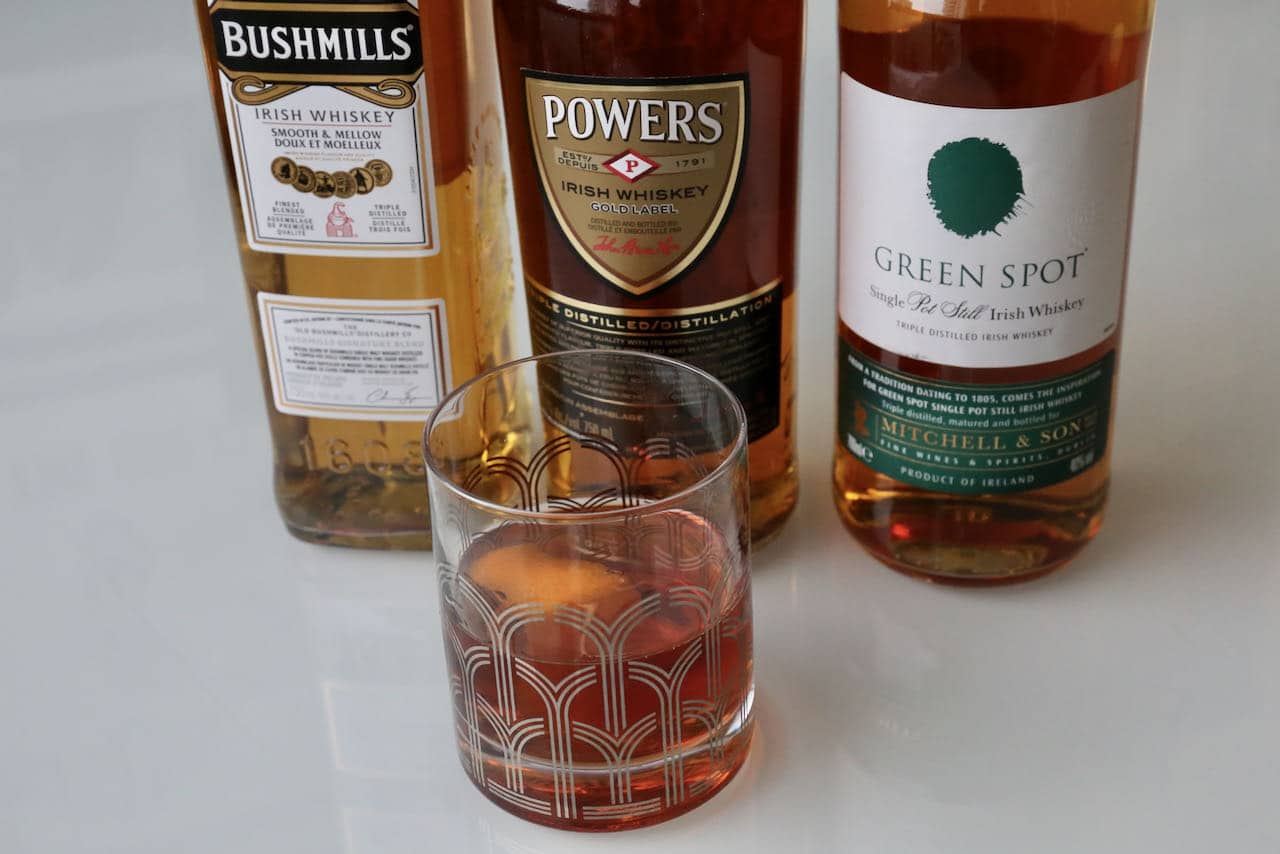 We love our Irish Old Fashioned drink at Thanksgiving, Christmas and St. Patrick's Day. 