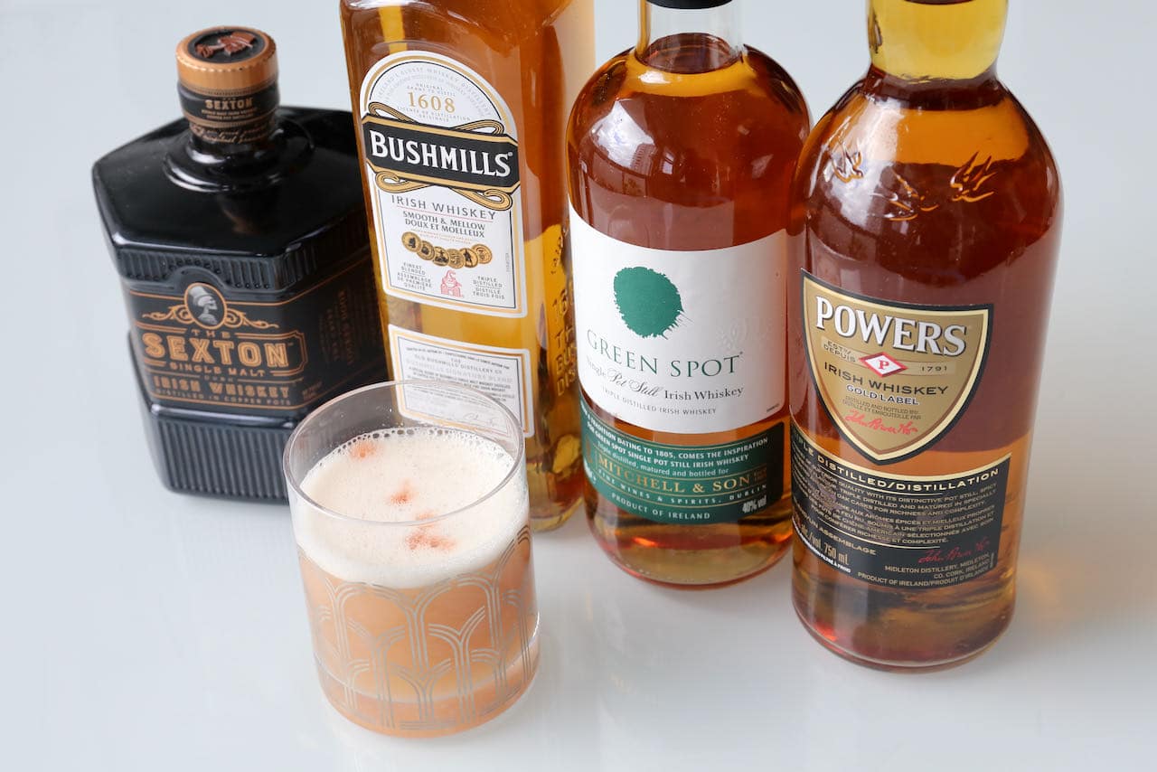 Irish Whiskey Sour Tail Drink