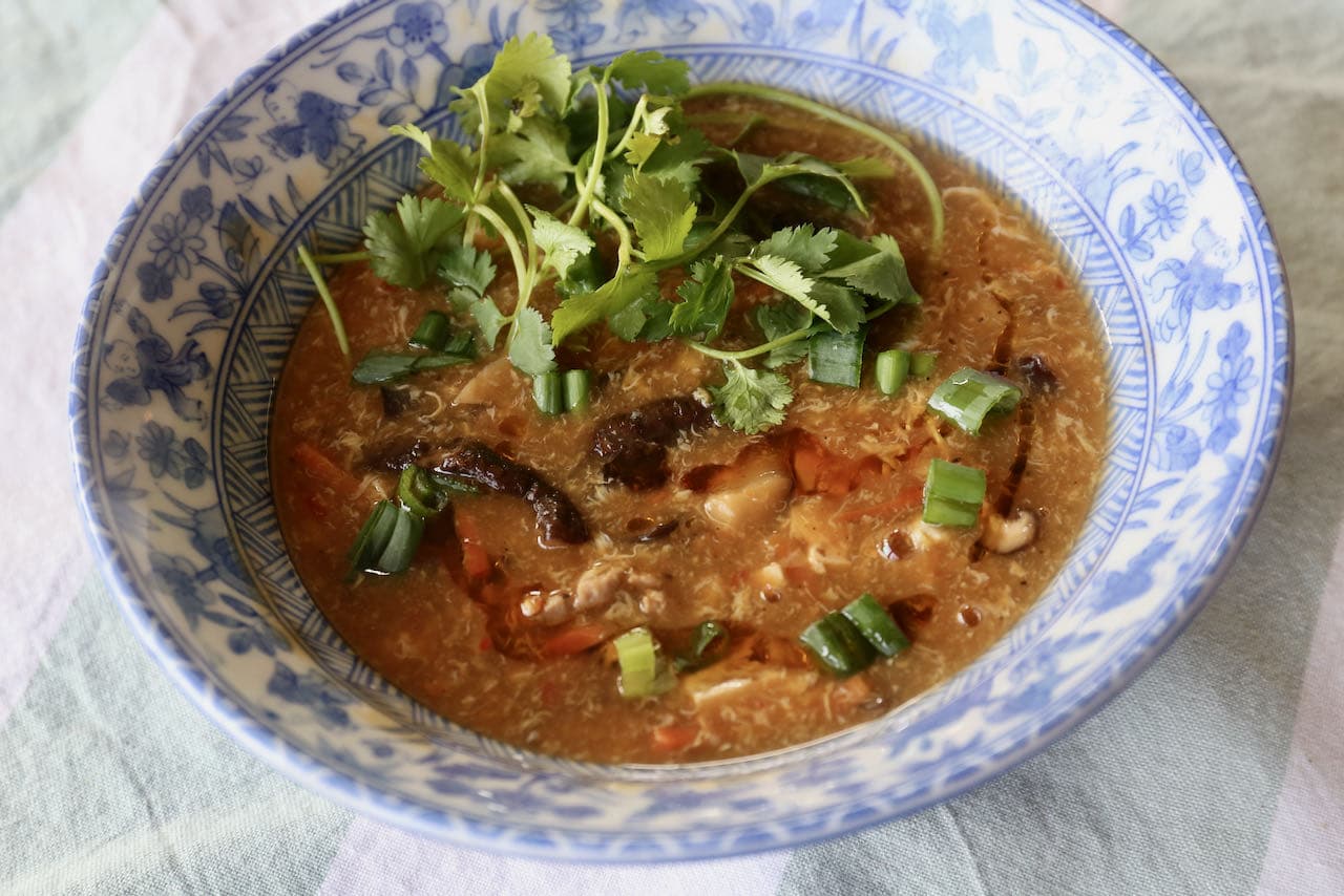 Serve our Szechuan Soup recipe at a Chinese-themed dinner party for a crowd. 