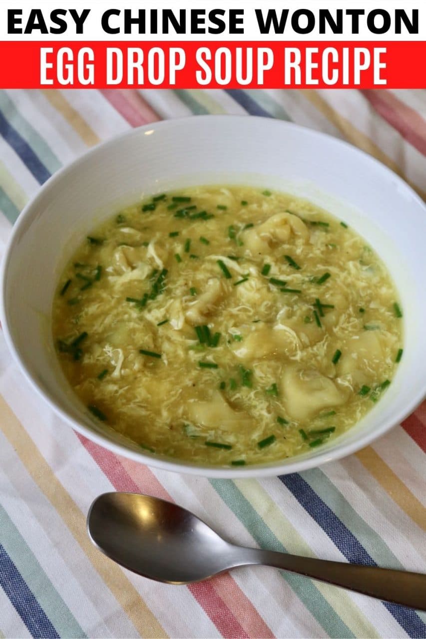 Save our Wonton Egg Drop Soup recipe to Pinterest!