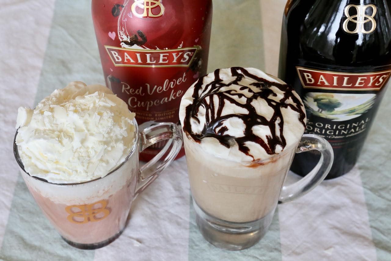You can prepare this recipe with Original Baileys Irish Cream or unique flavours like Baileys Red Velvet Cupcake. 