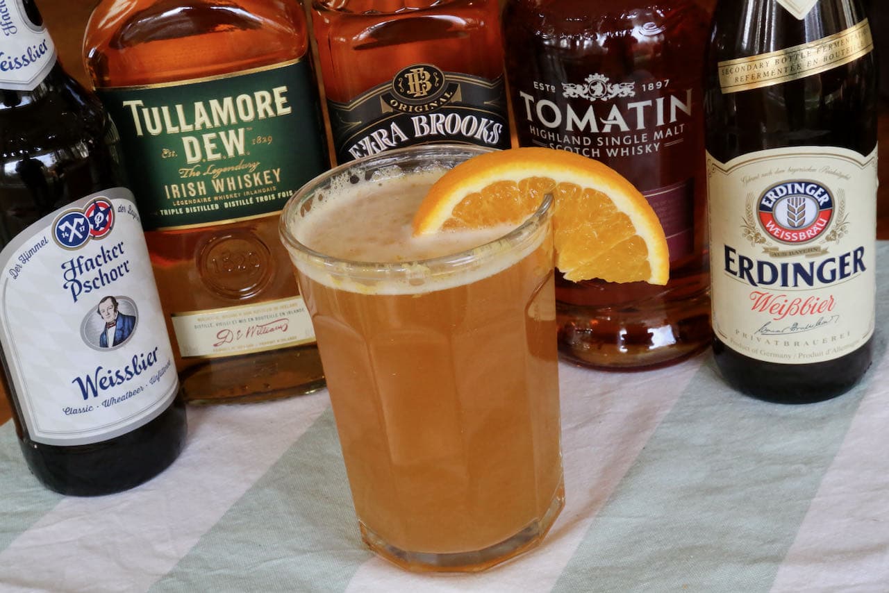 Mix our easy craft beer cocktail with Irish Whiskey, Scotch Whisky or Bourbon.