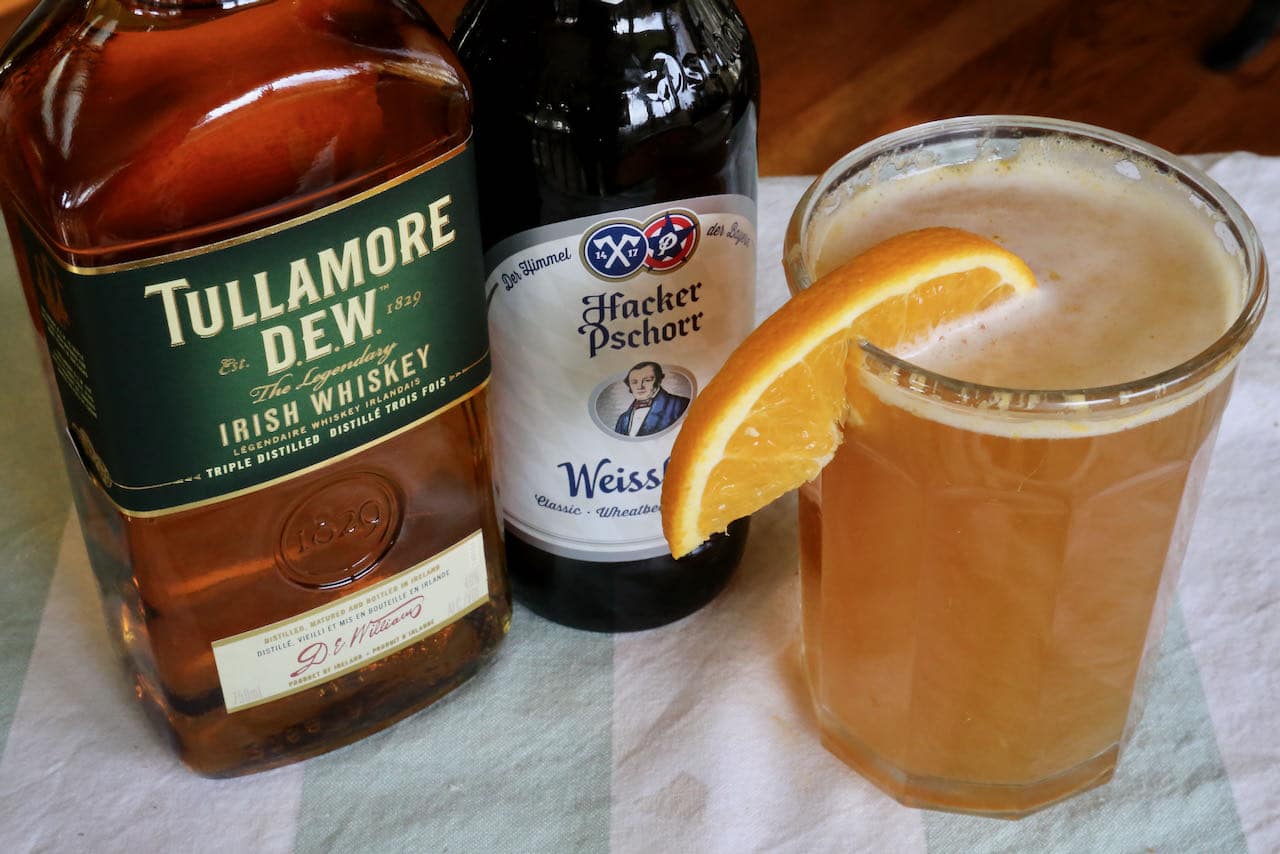 Congrats now you're an expert on how to make the best Beer and Whiskey Cocktail!