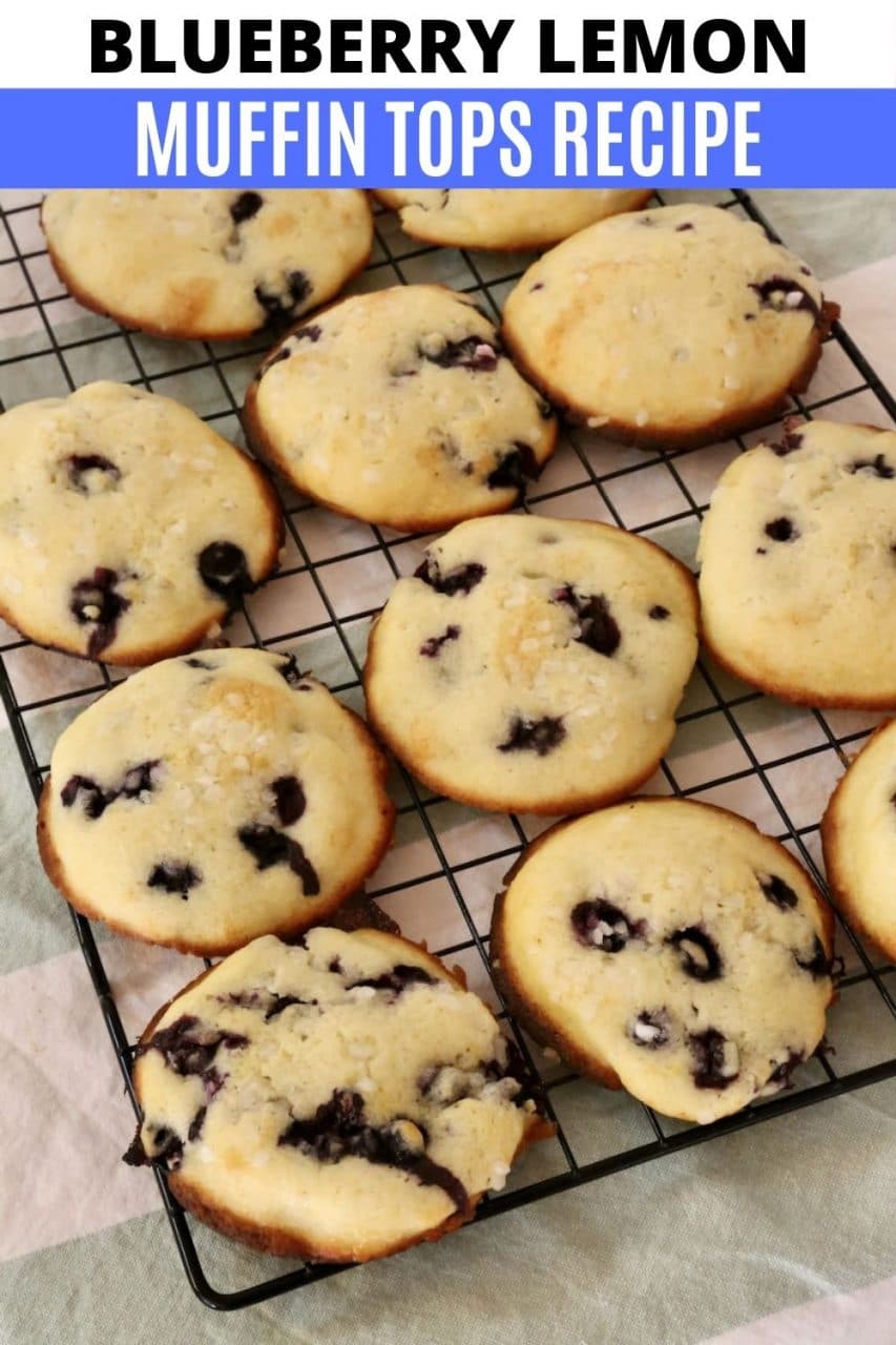 Save our Blueberry Lemon Muffin Tops Recipe to Pinterest!