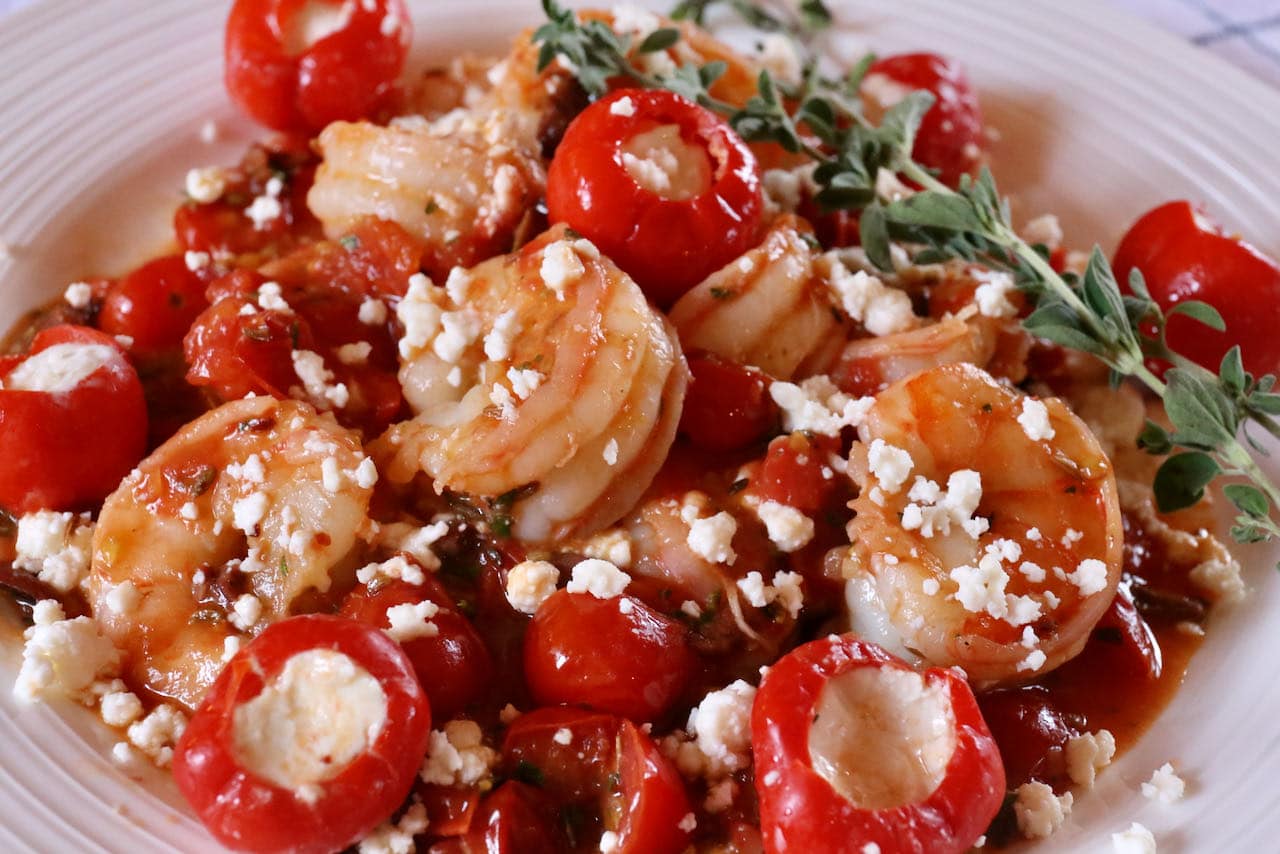 Now you're an expert on how to cook the best Shrimp Saganaki recipe!