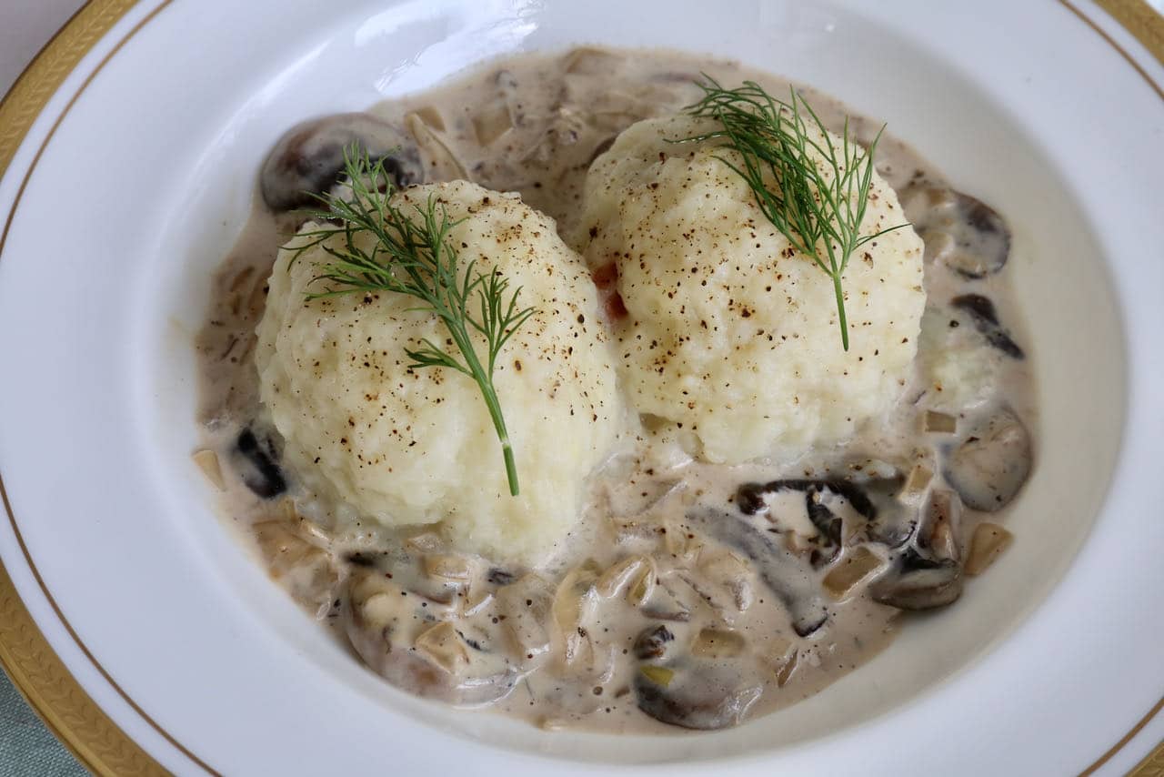 Kartoffelknödel is a popular German Christmas side dish.