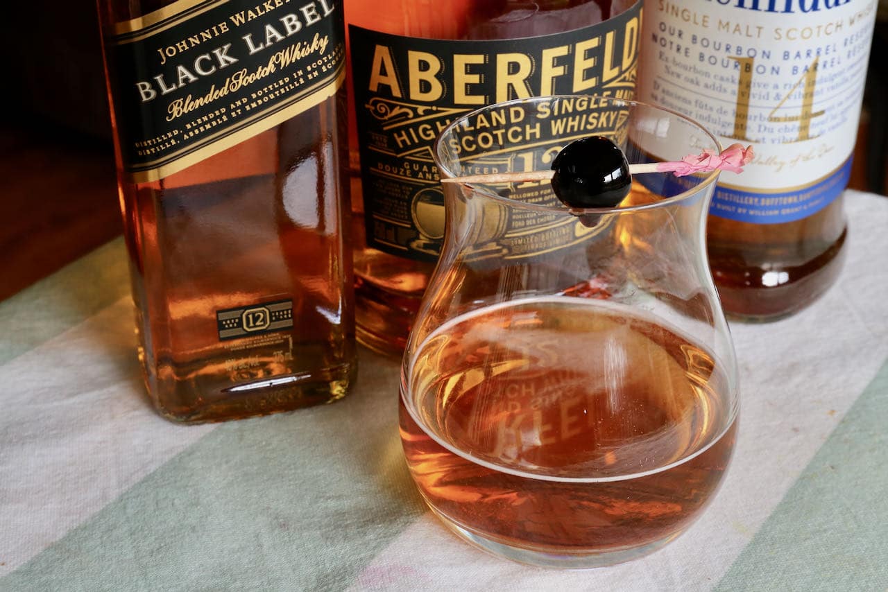 Serve this Scotch Manhattan recipe at a Scottish-themed cocktail party.