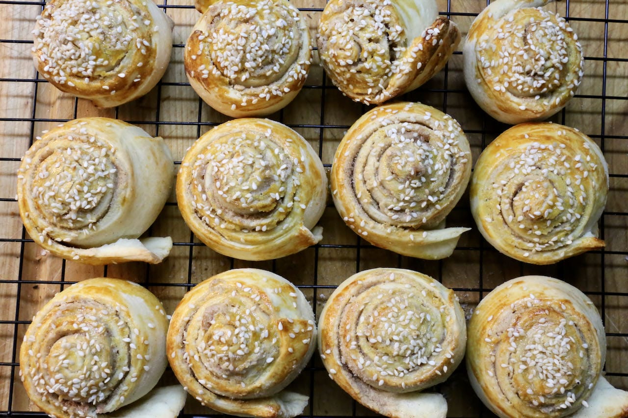 We love serving Tahini Rolls for breakfast or as a snack at coffee break or tea time.