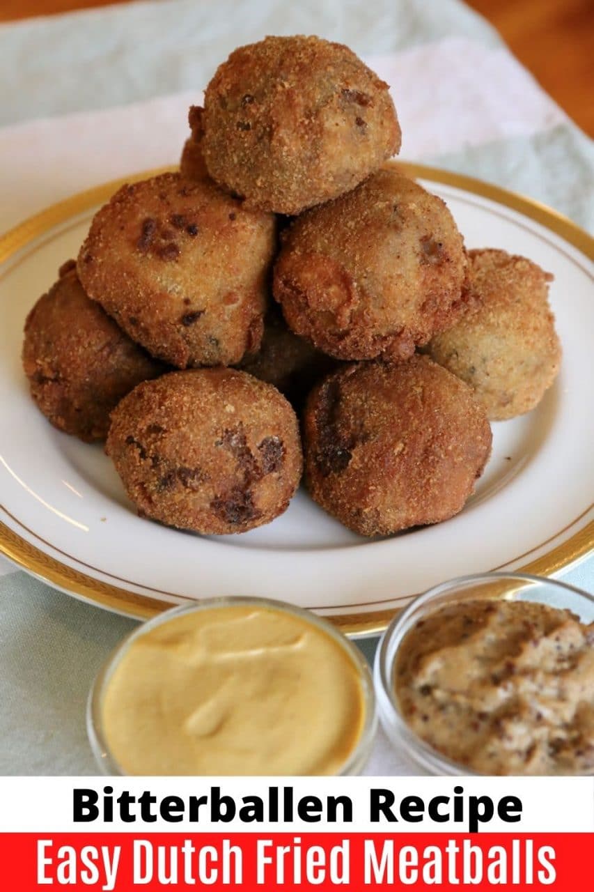 Save our Dutch Bitterballen Recipe to Pinterest!