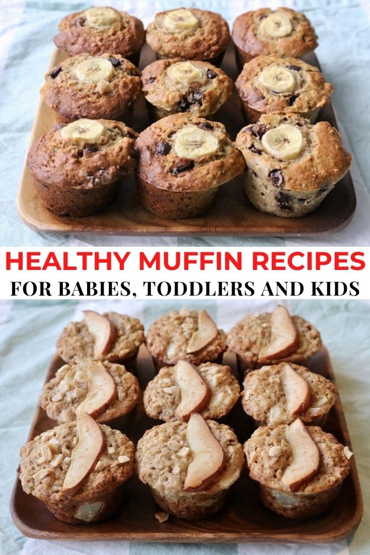 Save our Best Healthy Muffins For Kids Recipe List to Pinterest!