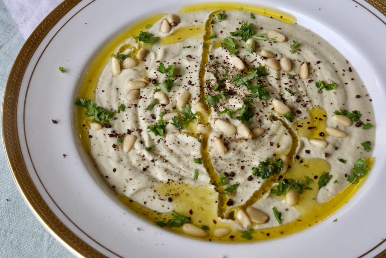 Mutabbal is a versatile Lebanese dip enjoyed at breakfast, lunch or dinner. 